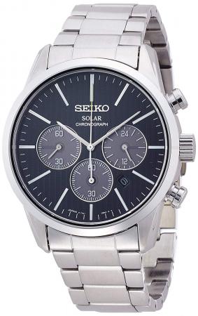 SEIKO SPIRIT Smart Solar Sapphire Glass Magnetic Resistant Watch Easy Adjust Band SBPY135