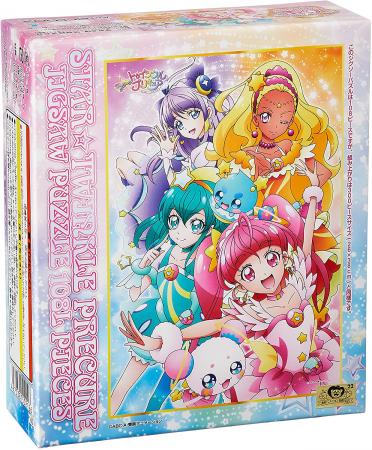 108Pieces Puzzle Star Twinkle Precure Let' jump into space (26x38cm)