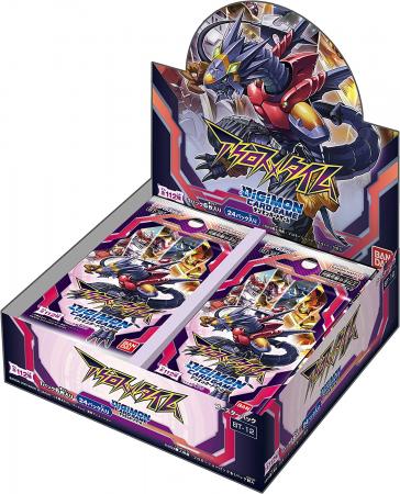 BANDAI Digimon Card Game Booster Pack Across Time [BT-12] (BOX) 24 packs included