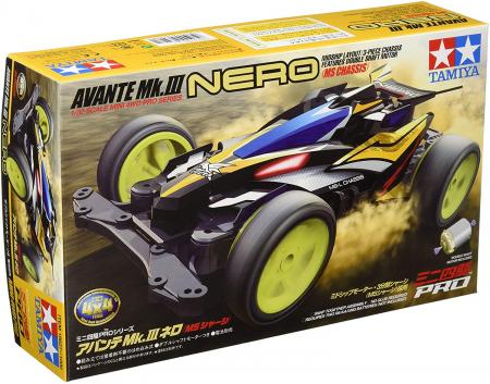Tamiya Mini 4WD PRO Series No.27 Avante Mk.3 Nero MS Chassis 18627