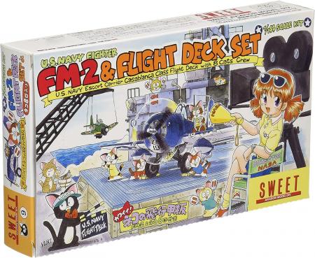SWEET 1/144 Cat Flight Deck USNAVY Plastic Model Kit 14109