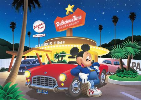 300Pieces Puzzle Disney Starlight City (Glowing Puzzle) (30.5x43cm)