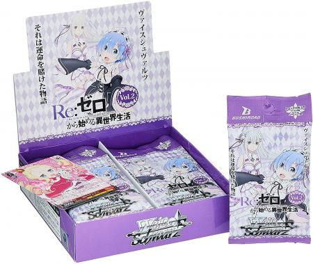 Weiss Schwarz Booster Pack Re: Life in a Different World from Zero Vol.2 BOX