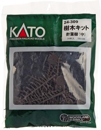 KATO Tree Kit Conifer Medium 24 Pieces TR1105 24-309 Diorama Supplies
