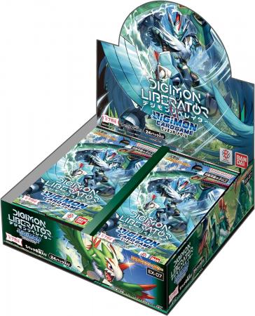 BANDAI Digimon Card Game Extra Booster Digimon Liberator (EX-07) (BOX) 24 packs