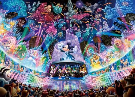 2000 Piece Jigsaw Puzzle Disney Water Dream Concert (73x102cm)
