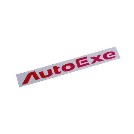 AutoExe Logo Sticker (L) Red