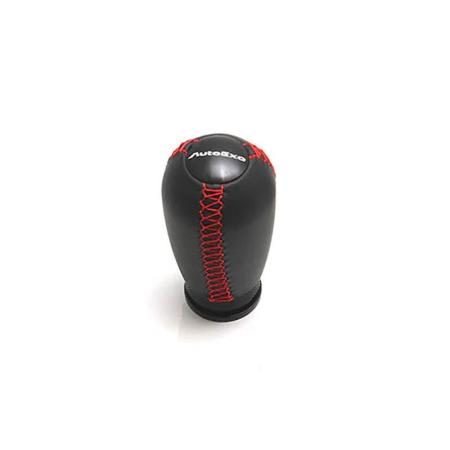 AutoExe Shift Knob (Stick Shape) with Red Stitching for RX-8 SE3P Manual Transmission
