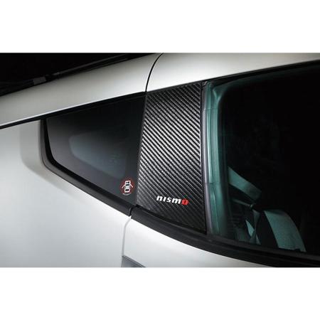 Nismo Carbon Fiber Pillar Garnish (Set of 2) for Center Pillars (Left and Right) for Fairlady Z Z34 Coupe