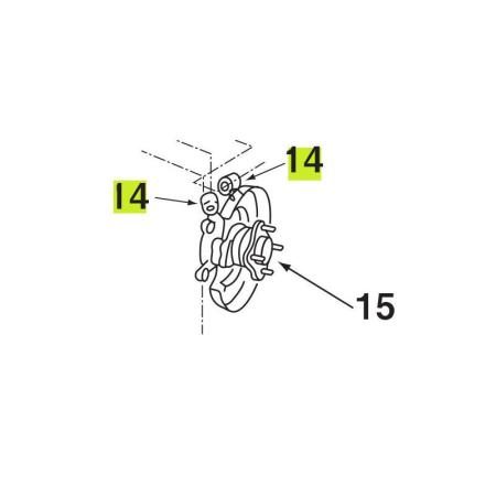 Nismo Reinforced Rear Axle Bush Upper (1 piece) for 180SX RS13
