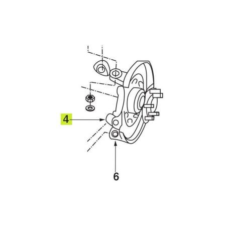 NISMO Reinforced Rear Radius Rod Bush, Axle Side, 1 Piece for Skyline Coupe CPV35
