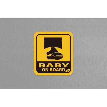 Tomei Powered Baby on Board Sticker
