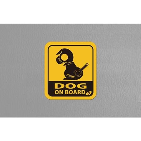 Tomei Powered Dog on Board Sticker