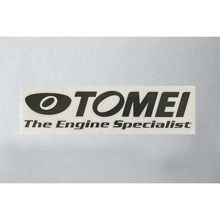 Tomei Powered Specialist Sticker, Matte Black, Medium