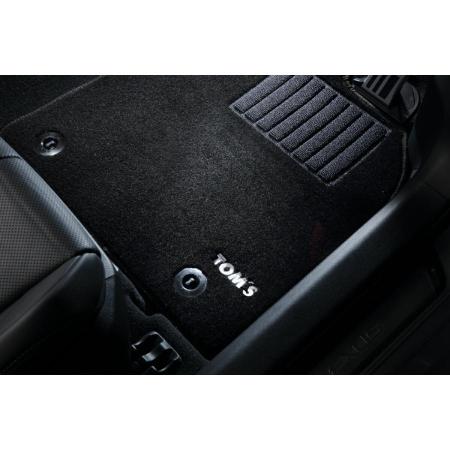 TOM'S Floor Mats, 10mm Pile, for Toyota Corolla Sport NRE210H, ZWE211H, and ZWE213H (June 2018 - September 2022)