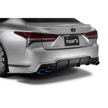 TOM'S Rear Bumper Diffuser, Graphite Black Glass Flake [223] for LS GVF50, GVF55, and VXFA50 (October 2017 onwards). No residential delivery.