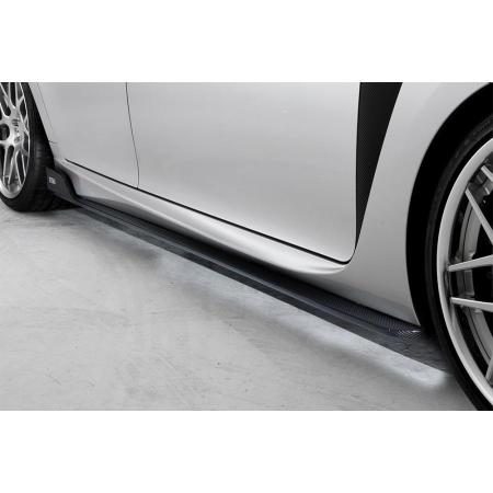 TOM'S Side Diffuser, Sonic Silver (1J2) for GS-F URL10 (2015/11-2019/9)