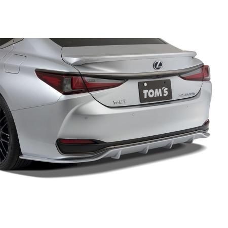 TOM'S Rear Bumper Diffuser, Platinum Silver Metallic [1J4] ES AXZH10, October 2018 - July 2013