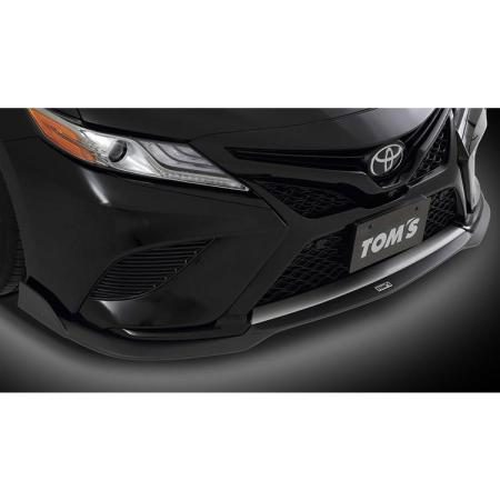 TOM'S Flat Black Front Diffuser for Toyota Camry AXVH70 (August 2018 - January 2021)
