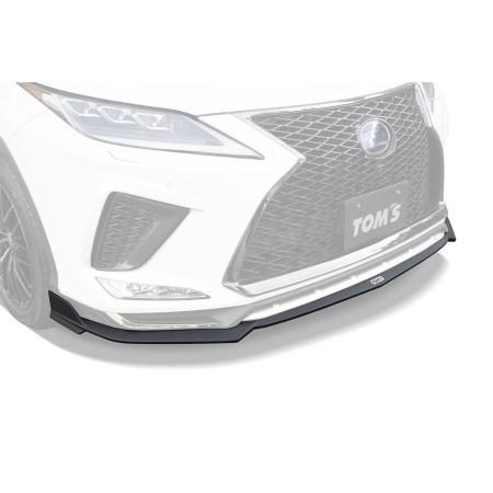 TOM'S Front Diffuser Flat Black for RX AGL20W, AGL25W, GYL20W, and GYL25W (R1.8 and later models)