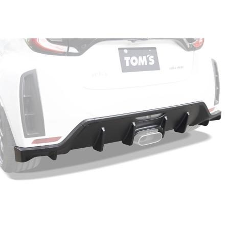 TOM'S Rear Under Diffuser, Flat Black, for GR Yaris Type TK GXPA16 and MXPA12 (R2.9-R6.3)
