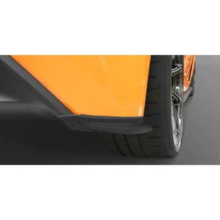 TOM'S Rear Side Fins, Flat Black, for GR86 ZN8 R3.11~