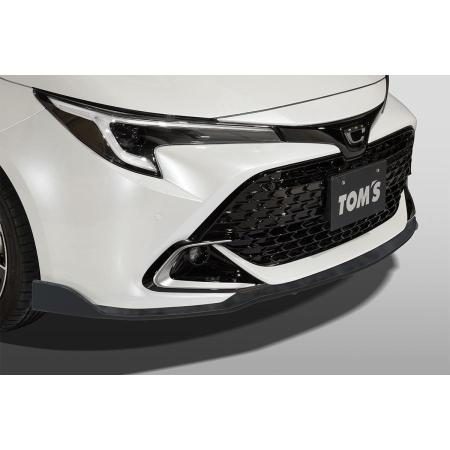 TOM'S Front Diffuser, Black [202] for Corolla Sport MZEA12H/ZWE219H (R4.10~)
