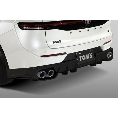 TOM'S Stainless Steel 4-Tail Barrel for Crown Crossover TZSH35 R4.7~ T24A-FTS RS Grade (for vehicles equipped with a TOM'S rear diffuser)