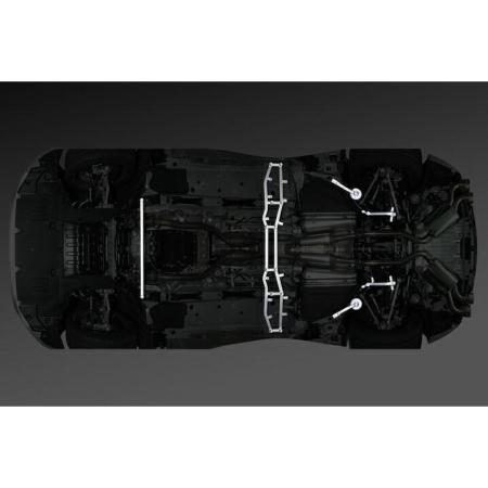 TOM'S LC500 Complete Body Reinforcement Kit for Lexus LC URZ100 (March 2017 and later)