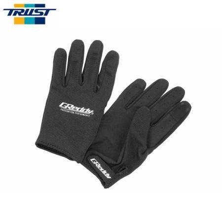 TRUST GReddy Work Gloves, Black, Medium