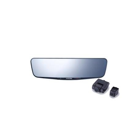 ALPINE DVR-DM1200A-OC 12-inch Digital Mirror with Driver Recorder and Rear Camera for Exterior Use