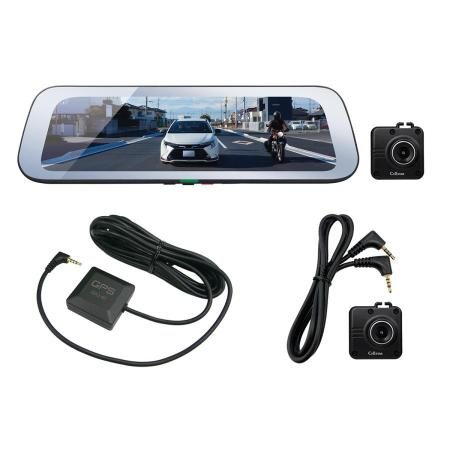 Cellstar DM-10AB Digital Inner Mirror with Front Camera, Rear Camera, and GPS