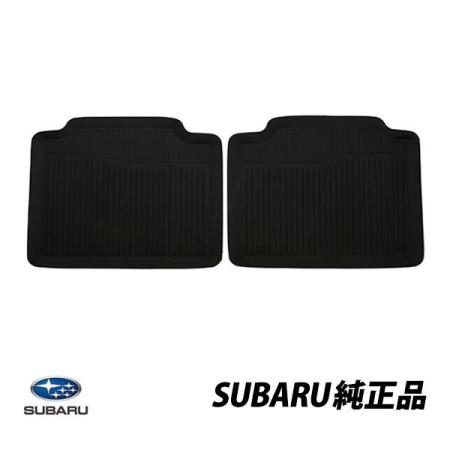 Genuine Subaru Solterra Floor Mats (10 Series), All-Weather Rubber, Rear, PW210-42055