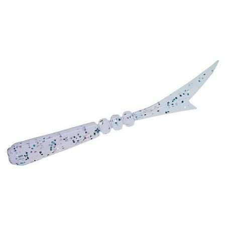 Daiwa Worm Moonlit Beauty Sword Beam 2.2 inch Hotarakira Purple (QH)