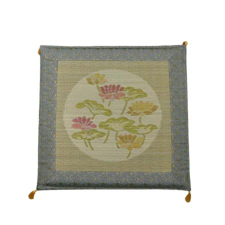 Buddhist altar cushion, tatami mat, Obon festival lantern, summer lantern 