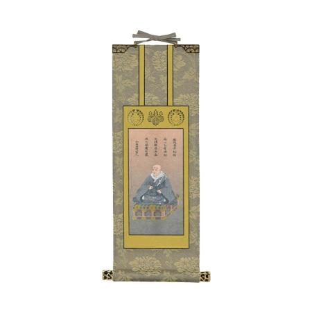 Hanging scroll of Jodo Shinshu Honganji sect, Nishi, attendant attendant 