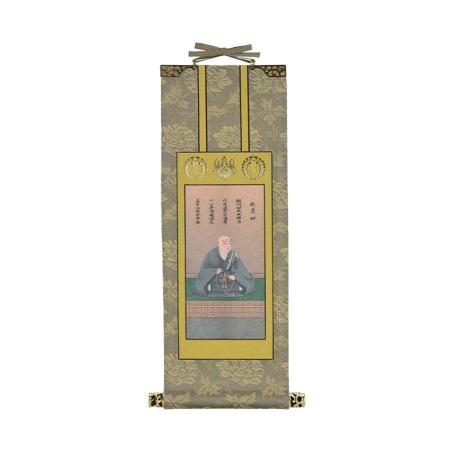 Hanging scroll of Jodo Shinshu Honganji sect, Nishi, attendant attendant 