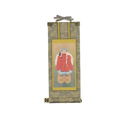 Hanging scroll, Nichiren sect, side scroll, side attendant 