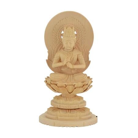 Buddhist statue, wood carving, Shingon sect, Dainichi Nyorai 