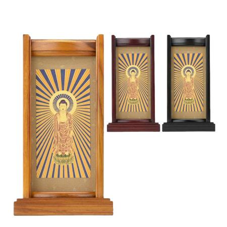 Hanging scroll stand for Jodo Shinshu Otani-ha East Principal Image of Amida Buddha. 
