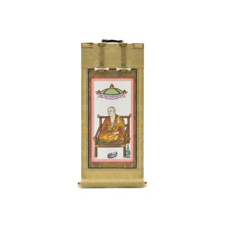 Shingon Buddhist Side Buddha Scroll, Side Attendant, Hanging Scroll, Buddhist Altar, Buddhist Accessories, Hanging Scroll Stand Sold Separately, 