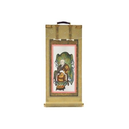 Zen Buddhism, Soto Sect, Side Buddha, Side Scroll, Side Attendant, Hanging Scroll, Buddhist Altar, Buddhist Accessories, Hanging Scroll Stand Sold Separately, 