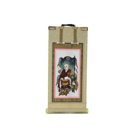 Zen, Rinzai, Myoshinji School, Side Buddha, Side Scroll, Side Attendant, Hanging Scroll, Buddhist Altar, Buddhist Accessories, Hanging Scroll Stand Sold Separately, 