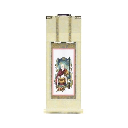 Zen, Rinzai, Myoshinji School, Side Buddha, Side Scroll, Side Attendant, Hanging Scroll, Buddhist Altar, Buddhist Accessories, Hanging Scroll Stand Sold Separately, 