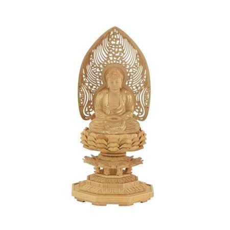 Buddhist statue, wood carving, Zen, Rinzai, Soto sect, principal image, boxwood 