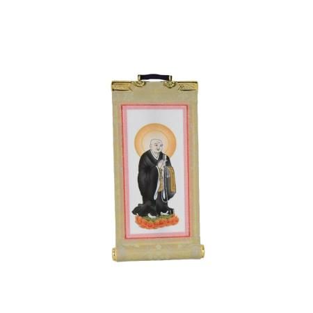 Jodo Sect Side Buddha Scroll Side Attendant Hanging Scroll 
