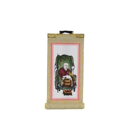 Zen Buddhism, Soto Sect, Side Buddha, Side Scroll, Side Attendant, Hanging Scroll 