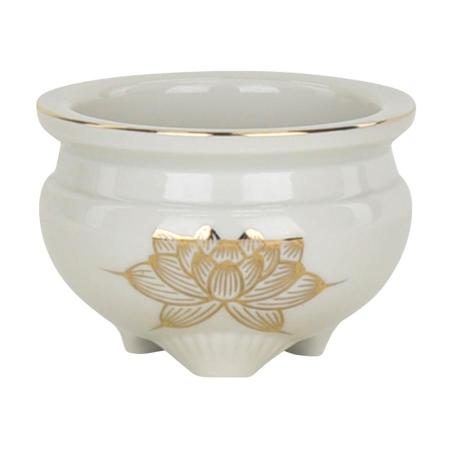 Incense Burner, Buddhist Altar Accessories, Ceramic Incense Holder 