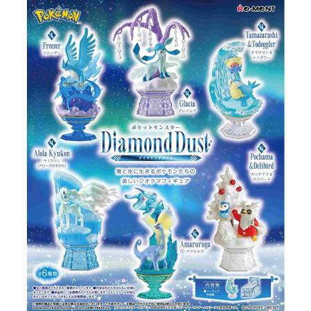 Re-Ment Pokemon Diamond Dust Boxed Items (6 Types)