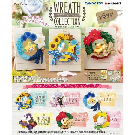 Re-Ment Pokemon Wreath Collection Seasonal Gift Box Product